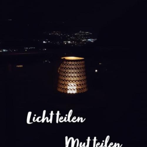 Licht teilen – Mut teilen