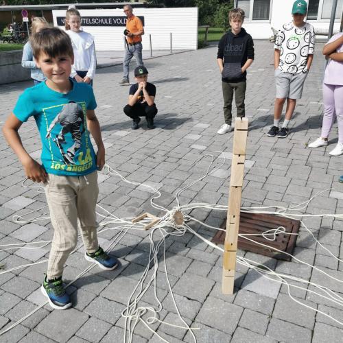 Schnuppertag in der Mittelschule