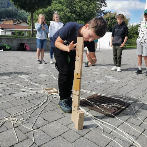Schnuppertag in der Mittelschule