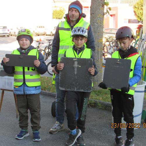 Erste Radfahrübung