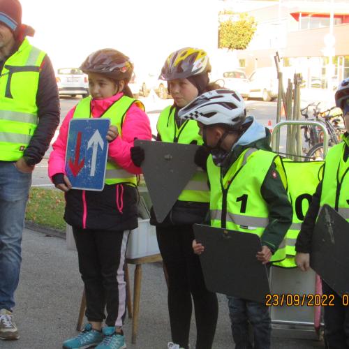 Erste Radfahrübung
