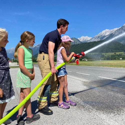 Besuch bei der Feuerwehr