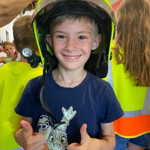 Besuch bei der Feuerwehr