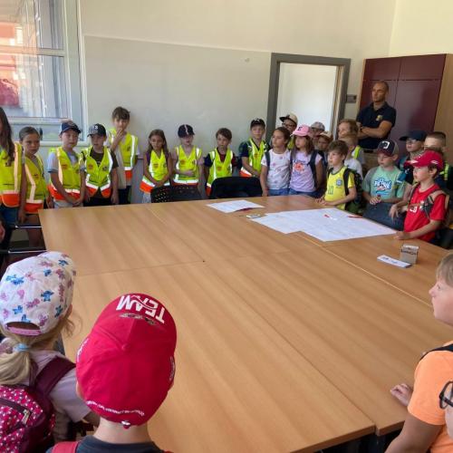 Besuch bei der Feuerwehr