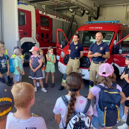 Besuch bei der Feuerwehr