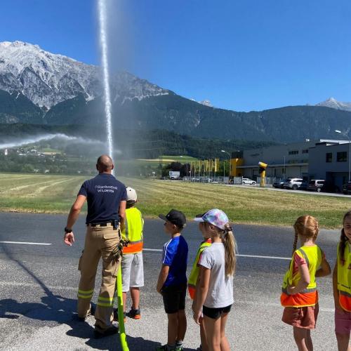 Besuch bei der Feuerwehr