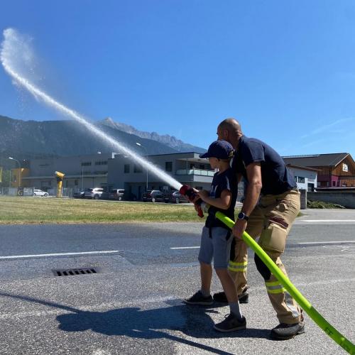 Besuch bei der Feuerwehr