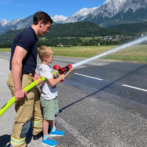 Besuch bei der Feuerwehr