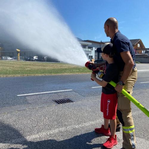 Besuch bei der Feuerwehr