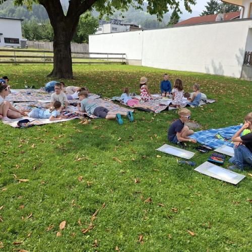 Zeichnen im Freien