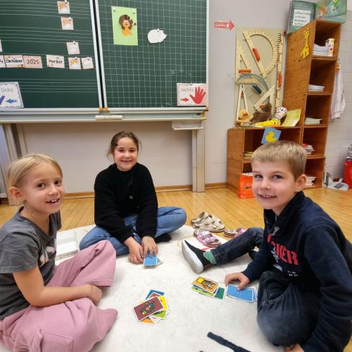 Gemeinschaftsbildung in der 1a