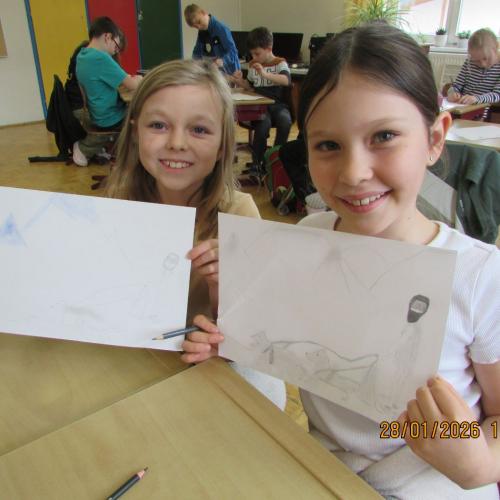 Zeichnungen und Plakate