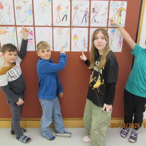 Zeichnungen und Plakate