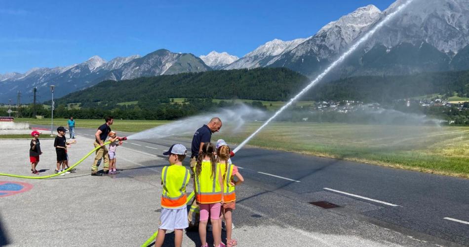 Besuch bei der Feuerwehr