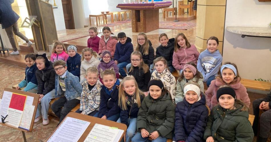 Proben für die Erstkommunion